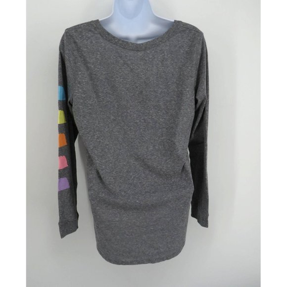 State Of Mine Womens Nebraska Gray Shirt Small Long Sleeve NWT - Picture 3 of 3